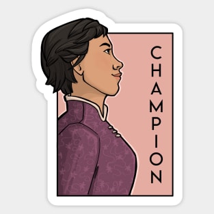 Champion Sticker